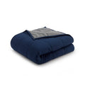 Ella Jayne 20lb Reversible Anti-Anxiety Weighted Blanket - Grey/Navy by Vanessa Jane