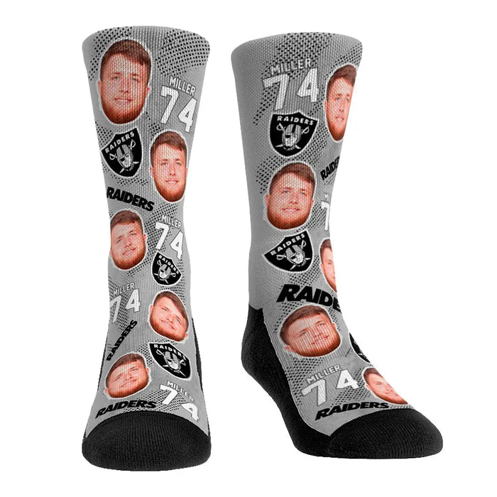 Kolton Miller - Las Vegas Raiders - Football Guy by Rock 'Em Socks