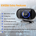 KONNWEI KW206 Car OBD2 HUD Digital Meter RPM Gauge by DailySale
