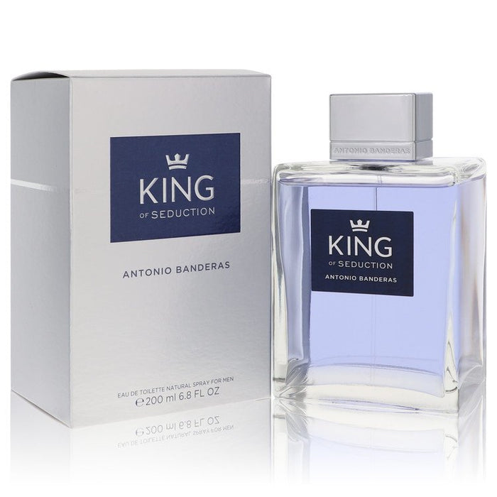 King of Seduction by Antonio Banderas Eau De Toilette Spray 6.7 oz for Men by Avera Group
