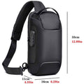 KPYWZER Anti-theft Sling Backpack with USB Charging Port by DailySale