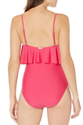 Tommy Hilfiger Magenta Flutter One Piece Swimsuit, Us 16 by Vanessa Jane