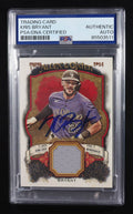 Kris Bryant 2024 Topps Allen and Ginter Game Used Memorabilia Auto PSA Authentic by Price Is Right Miami