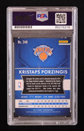 Kristaps Porzingis Signed 2015-16 Panini Prizm #348 RC (PSA | Auto 10) by Price Is Right Miami