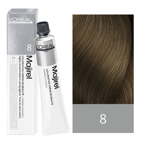 L'Oréal Majirel Permanent Hair Color 8 8N Light Blonde 60ml by Pasteur Pharmacy