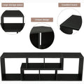 L Shape TV Console Stand Bookcase Storage Rack by DailySale