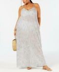 Raviya Womens Plus Size Cotton Maxi Dress Cover-up by Vanessa Jane