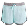 Ideology Big Girls Layered-Look Mesh Shorts by Vanessa Jane