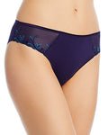 Simone Perele Womens Andora Bikini Panty in Blue, Size XS by Vanessa Jane