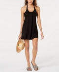 Hula Honey Black Juniors Bandeau Swim Cover-Up, Us X-Small by Vanessa Jane