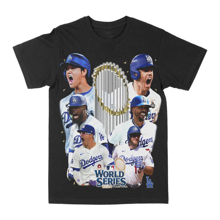 LA Dodgers World Series Champions 2024 Graphic Tee by Obsessed with graphic tees