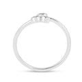 Lab Grown Diamond Open Ring by Fine Color Jewels