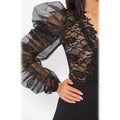 Lace Combined Fashion Jumpsuit by DailySale