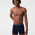 Lacoste Men's 3-Pack Long Cotton Boxer Brief by I-Max Fashions