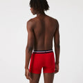 Lacoste Men's 3-Pack Long Cotton Boxer Brief by I-Max Fashions