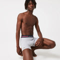 Lacoste Men's 3-Pack Long Cotton Boxer Brief by I-Max Fashions