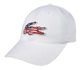 Lacoste Mens Big Croc USA Gabardine Cap by I-Max Fashions