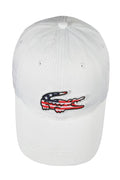 Lacoste Mens Big Croc USA Gabardine Cap by I-Max Fashions