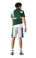 Lacoste Men's Branded Cotton Fleece Blend Shorts by I-Max Fashions