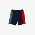 Lacoste Men's Branded Cotton Fleece Blend Shorts by I-Max Fashions