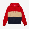 Lacoste Men’s Colorblock Fleece Hoodie by I-Max Fashions