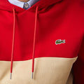 Lacoste Men’s Colorblock Fleece Hoodie by I-Max Fashions