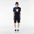 Lacoste Men's Colorblock Fleece Shorts by I-Max Fashions
