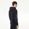 Lacoste Men's Colorblock Logo Zip-Up Long Sleeve Hoodie by I-Max Fashions