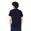 Lacoste Men's Contemporary Collections Short Regular Fit Sleeve Taping T-Shirt by I-Max Fashions