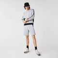 Lacoste Men’s Crew Neck Colorblock Fleece Sweatshirt by I-Max Fashions