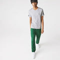 Lacoste Men's Crew Neck Crocodile Bands T-Shirt by I-Max Fashions