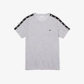 Lacoste Men's Crew Neck Crocodile Bands T-Shirt by I-Max Fashions