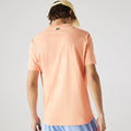 Lacoste Men’s Crew Neck Print Lettering Cotton T-shirt by I-Max Fashions
