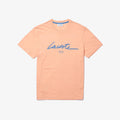Lacoste Men’s Crew Neck Print Lettering Cotton T-shirt by I-Max Fashions