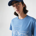 Lacoste Men’s Crocodile Embroidery Cotton T-shirt by I-Max Fashions
