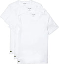 Lacoste Men's Essentials 3 Pack 100% Cotton Regular Fit Crew Neck T-Shirts by I-Max Fashions