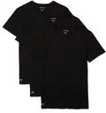 Lacoste Men's Essentials 3 Pack 100% Cotton Regular Fit Crew Neck T-Shirts by I-Max Fashions