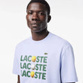 Lacoste Men's Heavy Cotton Tennis Ball Print T-Shirt by I-Max Fashions