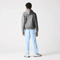 Lacoste Men's Hooded Cotton Blend Lettered Zip Sweatshirt by I-Max Fashions