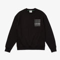 Lacoste Men's L!VE Loose Fit Crew Neck Print Fleece Sweatshirt by I-Max Fashions