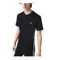Lacoste Men's Logo Tape Crew Neck Cotton T-Shirt by I-Max Fashions