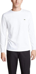 Lacoste Men's Long Sleeve Jersey Pima Regular Fit Crewneck T-Shirt by I-Max Fashions