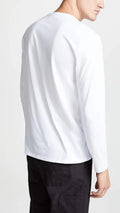 Lacoste Men's Long Sleeve Jersey Pima Regular Fit Crewneck T-Shirt by I-Max Fashions