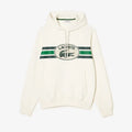 Lacoste Men's Loose Fit Front Graphic Long Sleeve Hoodie by I-Max Fashions