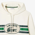 Lacoste Men's Loose Fit Front Graphic Long Sleeve Hoodie by I-Max Fashions