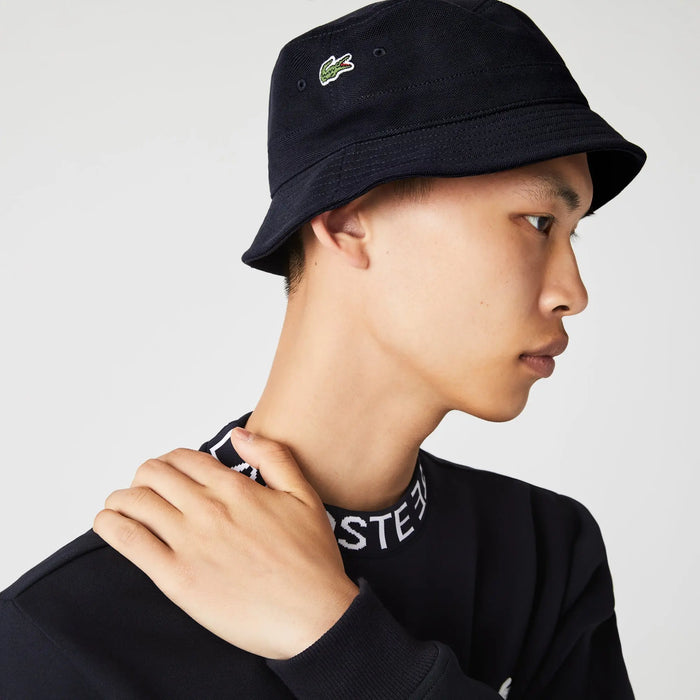 Lacoste Men's Organic Cotton Bucket Hat by I-Max Fashions