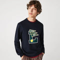 Lacoste Men's Pennants L Badge Cotton Fleece Sweatshirt by I-Max Fashions