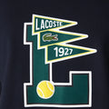 Lacoste Men's Pennants L Badge Cotton Fleece Sweatshirt by I-Max Fashions