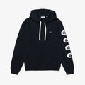 Lacoste Men’s Print Sleeve Fleece Hoodie by I-Max Fashions