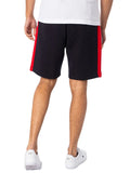 Lacoste Men's Regular Fit Cotton Fleece Colorblock Shorts by I-Max Fashions